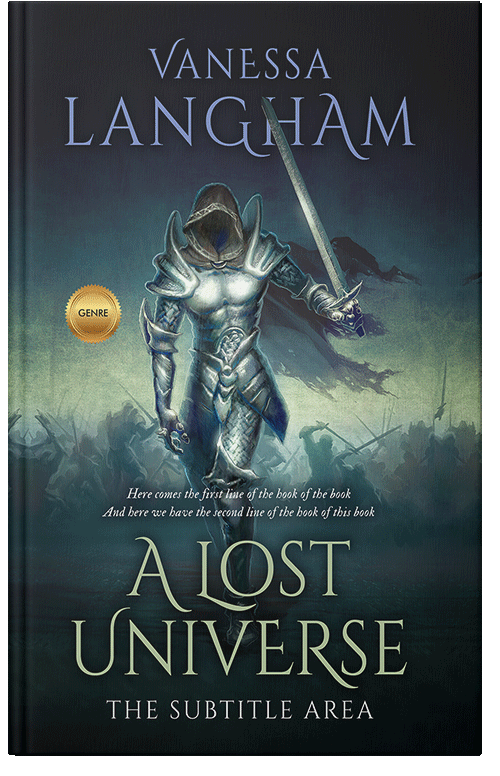 Front view of Premade Fantasy Book Cover - Mirage