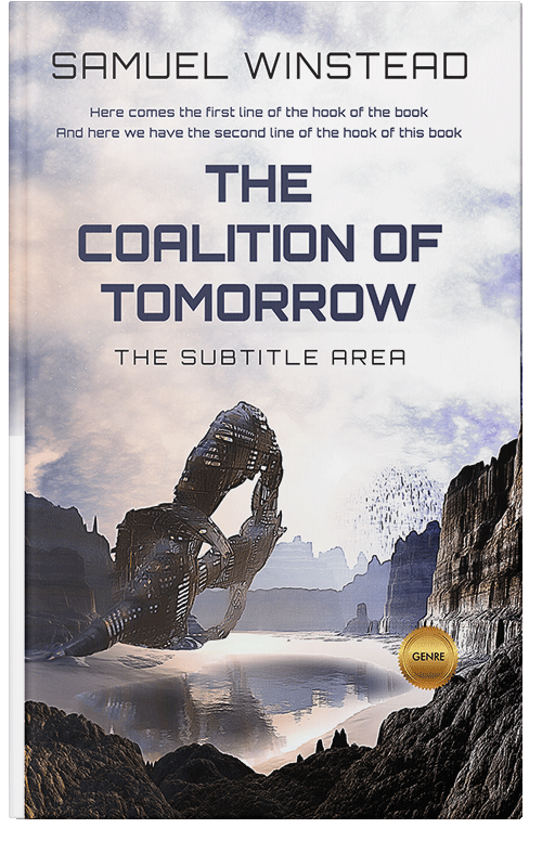 Front view of Premade Science Fiction Book Cover - Baltic Sea