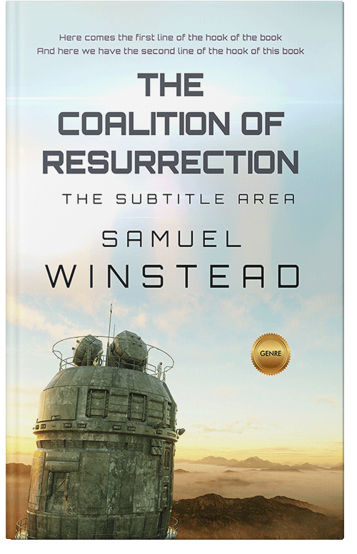 Front view of Premade Science Fiction Book Cover - Gray Nurse