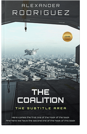 Pre Made Book Cover Shark