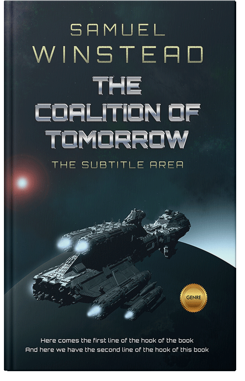 Front view of Premade Science Fiction Book Cover - Firefly