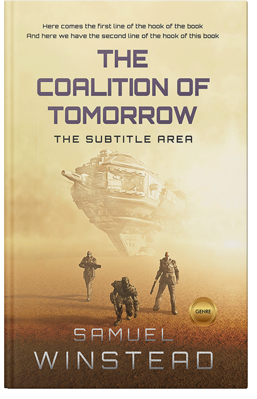 Front view of Premade Science Fiction Book Cover - Sidecar
