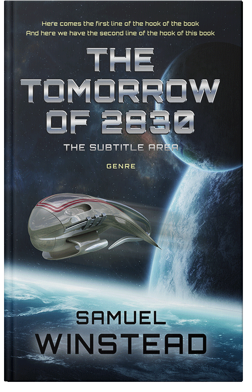 Front view of Premade Science Fiction Book Cover - Loblolly