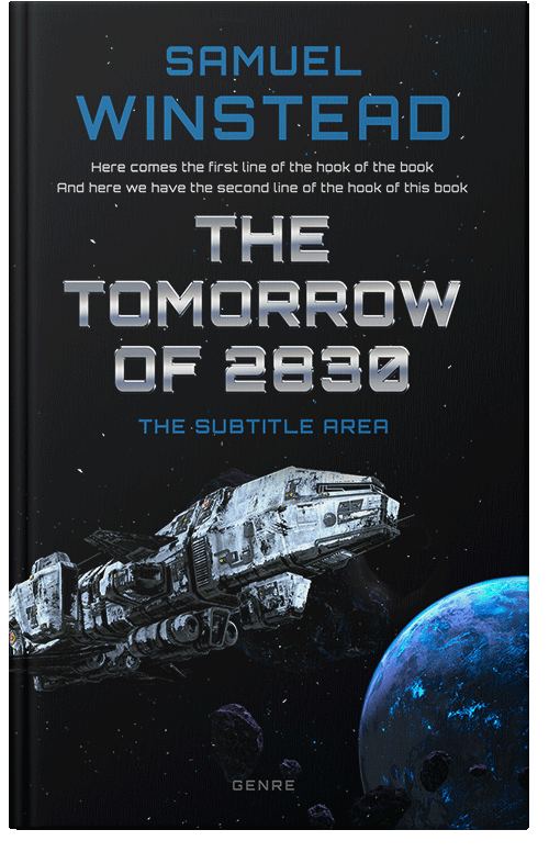 Front view of Premade Science Fiction Book Cover - Bunker