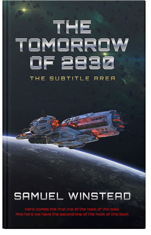 Front view of Premade Science Fiction Book Cover - Bunker