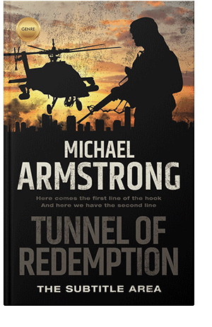 Pre Made Book Cover Tan