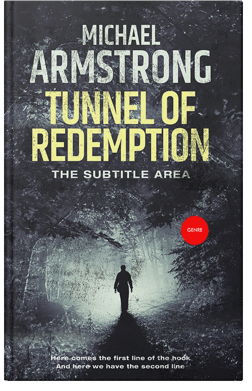 Front view of Premade Mystery & Thriller & Suspense Book Cover - Tuna