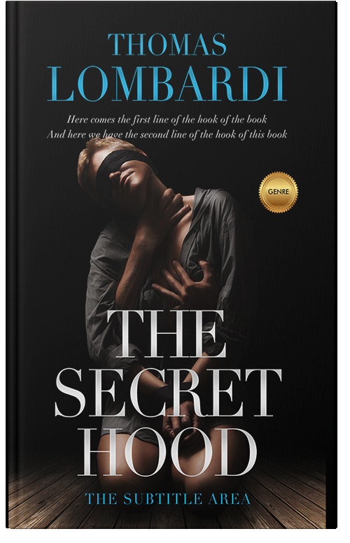 Front view of Premade Erotica Book Cover - Zeus