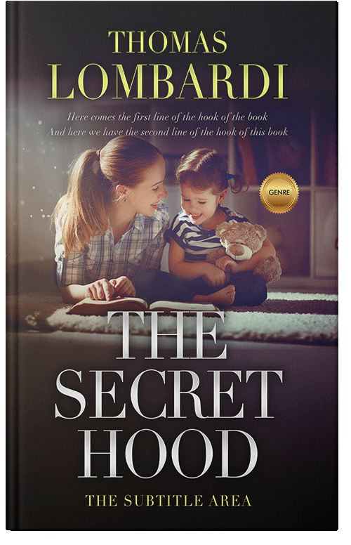 Front view of Premade Education Book Cover - Thunder