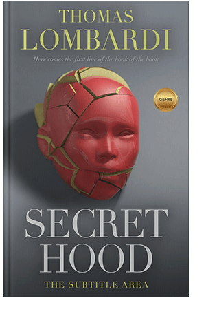 Pre Made Book Cover Scorpion