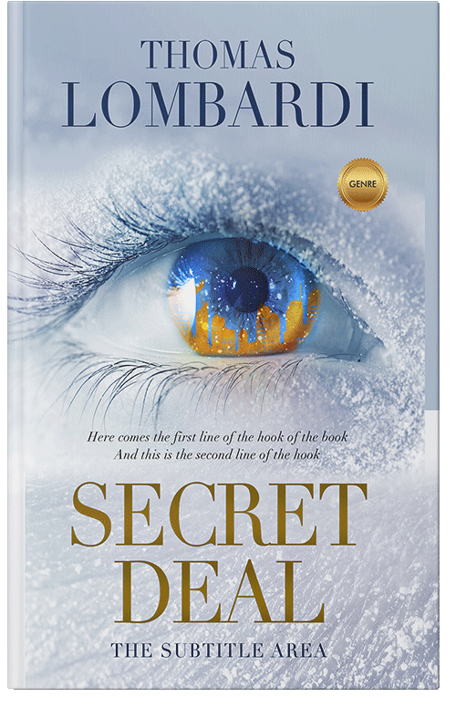 Front view of Premade Fantasy Book Cover - Geyser