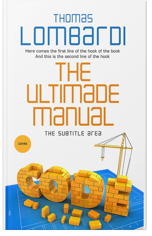 Front view of Premade Education Book Cover - Fuel Yellow