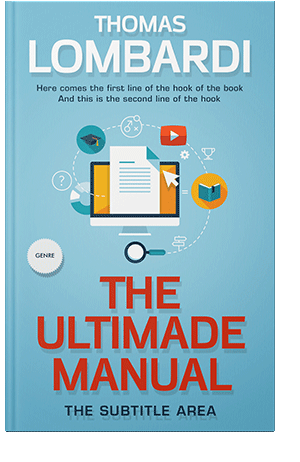 Pre Made Book Cover Bermuda