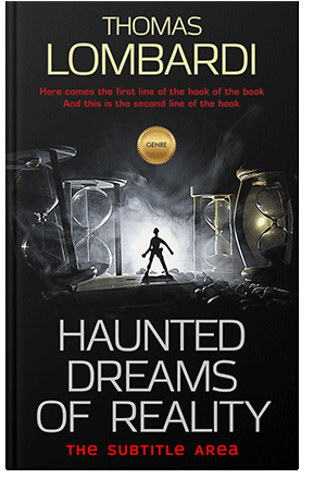 Pre Made Book Cover Vanilla