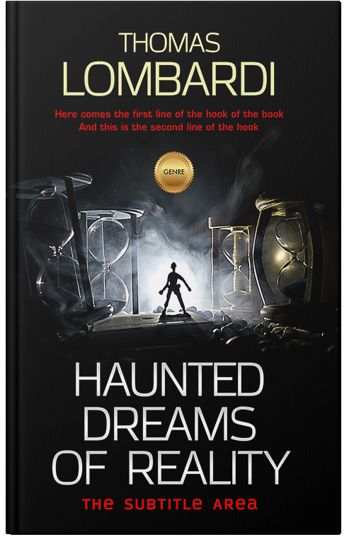 Front view of Premade Mystery & Thriller & Suspense Book Cover - Vanilla