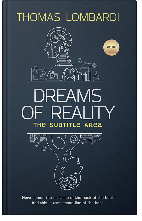 Front view of Premade Business Book Cover - Big Stone