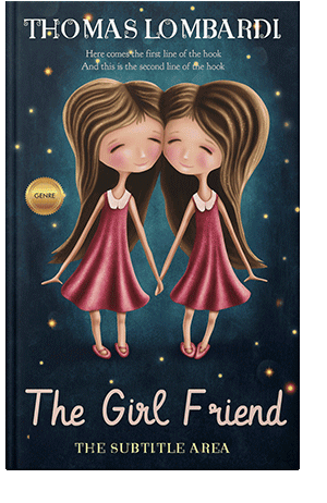 Pre Made Book Cover My Pink