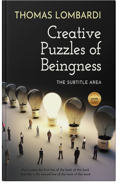 Front view of Premade Business Book Cover - Chino