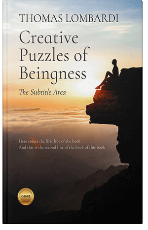 Premade Book Cover Stark White