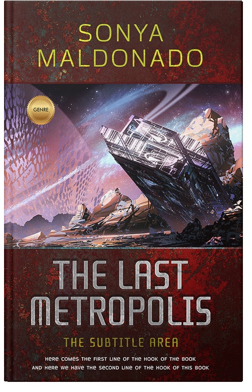 Front view of Premade Science Fiction Book Cover - Tamarind