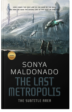 Premade Book Cover Celeste