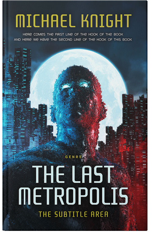 Front view of Premade Science Fiction Book Cover - Celeste