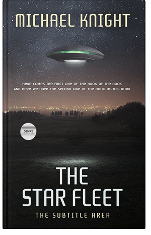 Premade Book Cover Shark
