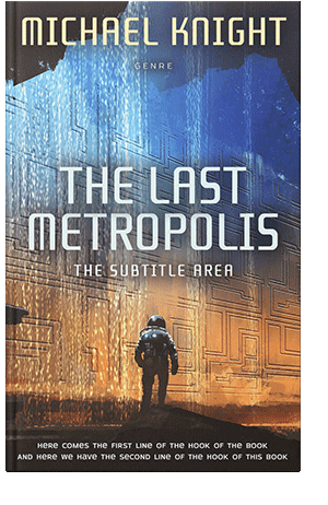 Pre Made Book Cover Gun Powder