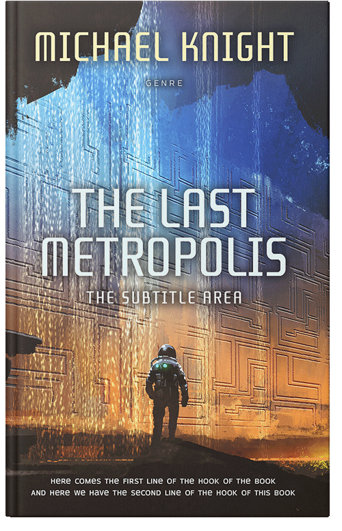 Front view of Premade Science Fiction Book Cover - Gun Powder