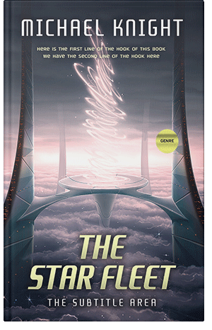 Premade Book Cover Bright Gray