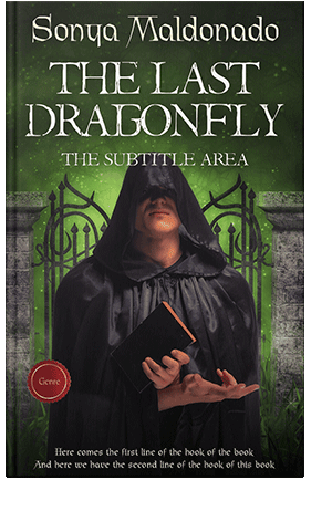 Pre Made Book Cover Hunter Green