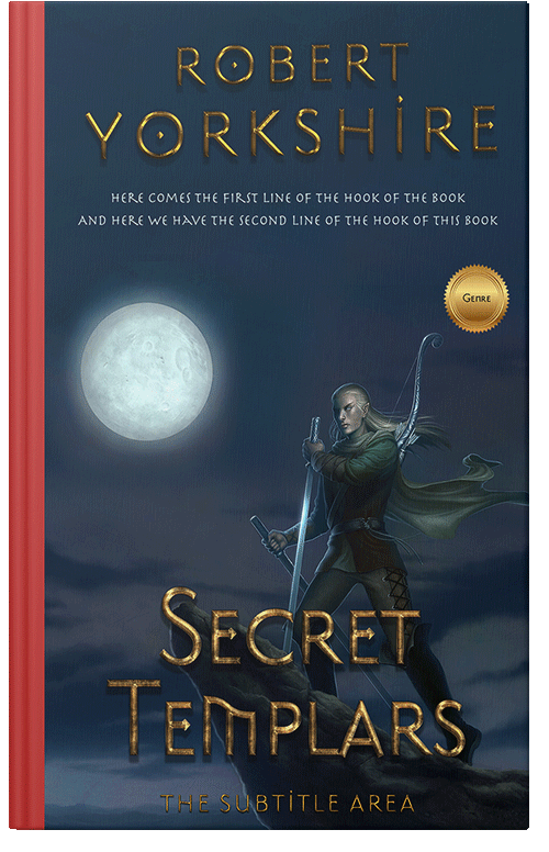 Front view of Premade Fantasy Book Cover - Big Stone