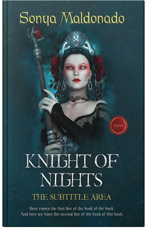 Front view of Premade Fantasy Book Cover - Firefly