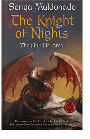 Pre Made Book Cover Woody Brown