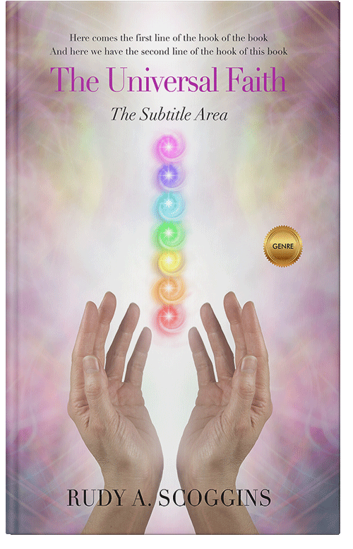 Front view of Premade Health & Mind & Body Book Cover - Wafer