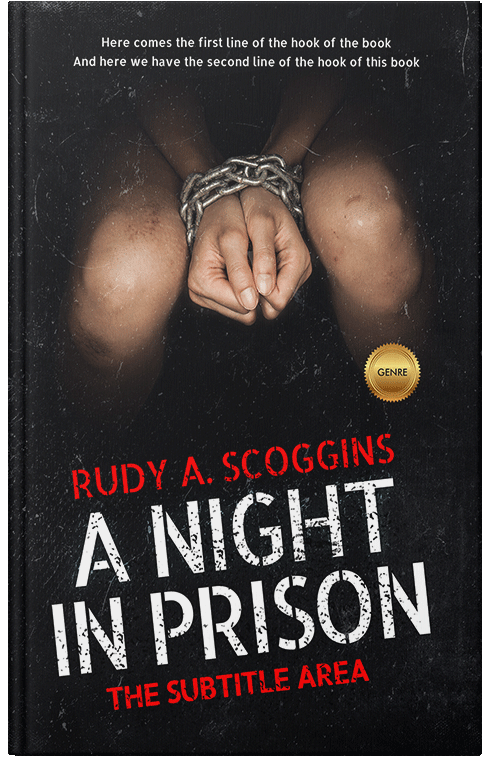 Front view of Premade Action & Adventure Book Cover - Contessa