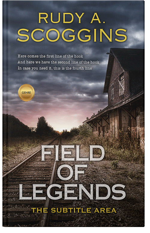 Front view of Premade Mystery & Thriller & Suspense Book Cover - Thunder