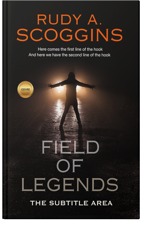 Front view of Premade Mystery & Thriller & Suspense Book Cover - Night Rider