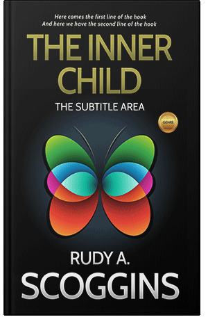 Premade Book Cover Antique Brass