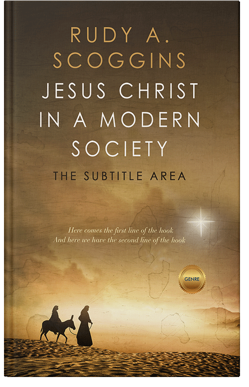 Front view of Premade Religion & Spirituality Book Cover - Cape Palliser