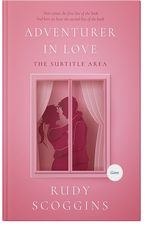 Front view of Premade Romance Book Cover - Carissma