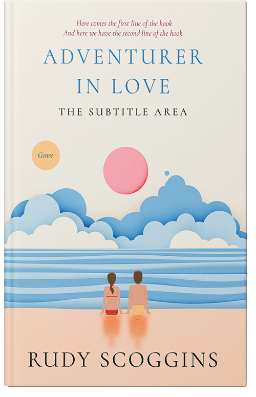 Front view of Premade Romance Book Cover - Gray Nurse