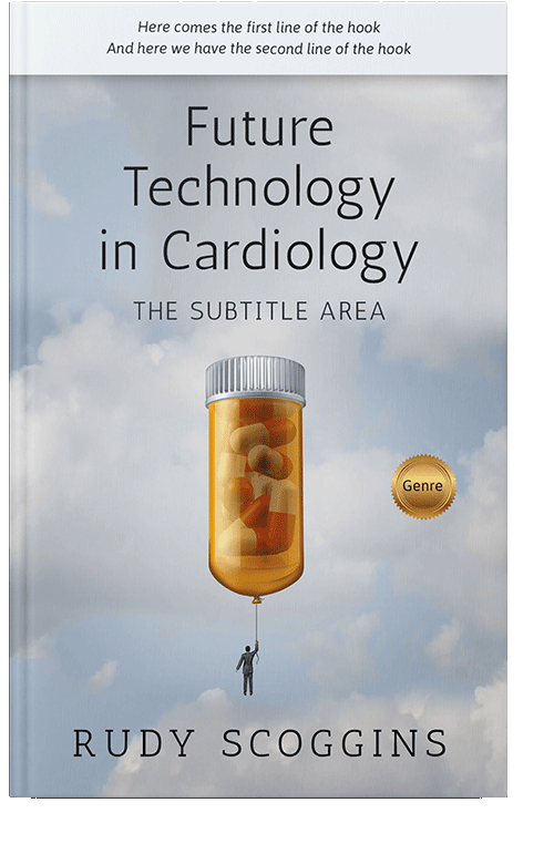 Front view of Ghost #2571 - Premade Medical Book Cover