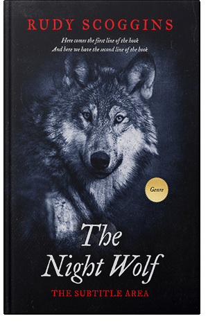 Premade Book Cover Ebony