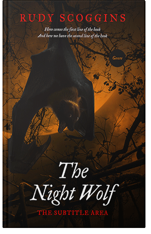 Premade Book Cover Crowshead