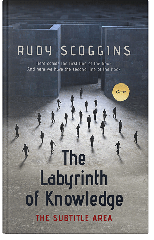 Front view of Premade Politics & Law & Society Book Cover - Gray Nickel