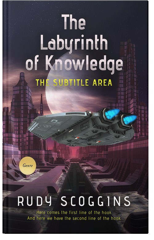 Front view of Premade Science Fiction Book Cover - Bastille