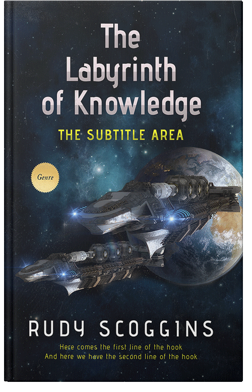 Front view of Premade Science Fiction Book Cover - Mirage