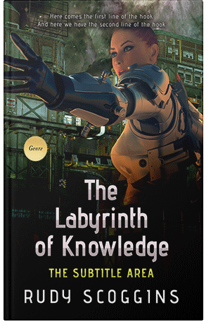 Premade Book Cover Log Cabin