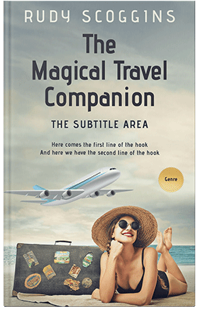 Pre Made Book Cover Kangaroo